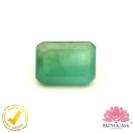 Certified Natural Emerald 4.74 Carat, 5.26 Ratti (असली पन्ना जाम्बिया) Zambian - Image 2