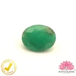 Certified Natural Emerald 3.69 Carat, 4.10 Ratti (असली पन्ना जाम्बिया) Brazil - Image 2