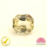 Certified Natural Yellow Sapphire (पुखराज) 5.99 Carat, 6.65 Ratti, Sri Lanka(सीलोन) (Untreated, Unheated) - Image 2