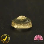 Certified Natural Yellow Sapphire (पुखराज) 5.99 Carat, 6.65 Ratti, Sri Lanka(सीलोन) (Untreated, Unheated) - Image 4
