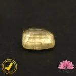 Certified Natural Yellow Sapphire (पुखराज) 4.65 Carat, 5.16 Ratti, Sri Lanka(सीलोन) (Untreated, Unheated) - Image 4