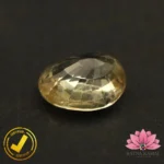 Certified Natural Yellow Sapphire (पुखराज) 6.04 Carat, 6.71 Ratti, Sri Lanka(सीलोन) (Untreated, Unheated) - Image 4