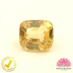 Certified Natural Yellow Sapphire (पुखराज) 7.04 Carat, 7.82 Ratti, Sri Lanka(सीलोन) (Untreated, Unheated) - Image 5