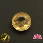 Certified Natural Yellow Sapphire (पुखराज) 4.87 Carat, 5.41 Ratti, Sri Lanka(सीलोन) (Untreated, Unheated) - Image 2