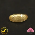 Certified Natural Yellow Sapphire (पुखराज) 5.15 Carat, 5.72 Ratti, Sri Lanka(सीलोन) (Untreated, Unheated) - Image 4