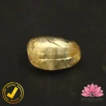 Certified Natural Yellow Sapphire (पुखराज) 5.36 Carat, 5.95 Ratti, Sri Lanka(सीलोन) (Untreated, Unheated) - Image 4