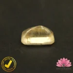 Certified Natural Yellow Sapphire (पुखराज) 5.34 Carat, 5.93 Ratti, Sri Lanka(सीलोन) (Untreated, Unheated) - Image 4