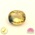 Certified Natural Pitambari / Neelambari (पीतांबरी / नीलांबरी) 11.37 Carat, 12.63 Ratti Sri Lanka(सीलोन) (Untreated, Unheated) - Image 2