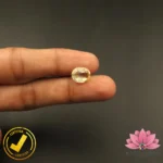 Certified Natural Yellow Sapphire (पुखराज) 6.04 Carat, 6.71 Ratti, Sri Lanka(सीलोन) (Untreated, Unheated) - Image 5