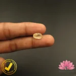 Certified Natural Yellow Sapphire (पुखराज) 3.78 Carat, 5.20 Ratti, Sri Lanka(सीलोन) (Untreated, Unheated) - Image 5