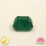 Certified Natural Emerald 6.11 Carat, 6.78 Ratti (असली पन्ना जाम्बिया) Zambian - Image 4