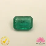 Certified Natural Emerald 3.50 Carat, 3.88 Ratti (असली पन्ना जाम्बिया) Zambian - Image 4