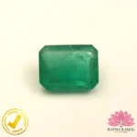 Certified Natural Emerald 4.16 Carat, 4.62 Ratti (असली पन्ना जाम्बिया) Zambian