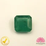 Certified Natural Emerald 4.25 Carat, 4.72 Ratti (असली पन्ना जाम्बिया) Zambian