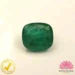 Certified Natural Emerald 5.56 Carat, 6.17 Ratti (असली पन्ना जाम्बिया) Zambian