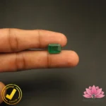 Certified Natural Emerald 4.65 Carat, 5.16 Ratti (असली पन्ना जाम्बिया) Zambian - Image 5