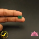 Certified Natural Emerald 3.50 Carat, 3.88 Ratti (असली पन्ना जाम्बिया) Zambian - Image 6