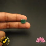 Certified Natural Emerald 5.74 Carat, 6.37 Ratti (असली पन्ना जाम्बिया) Zambian - Image 5