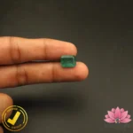 Certified Natural Emerald 5.23 Carat, 5.81 Ratti (असली पन्ना जाम्बिया) Zambian - Image 5