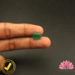 Certified Natural Emerald 3.48 Carat, 3.86 Ratti (असली पन्ना जाम्बिया) Zambian - Image 5