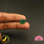 Certified Natural Emerald 5.56 Carat, 6.17 Ratti (असली पन्ना जाम्बिया) Zambian - Image 5