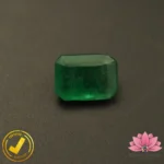 Certified Natural Emerald 4.65 Carat, 5.16 Ratti (असली पन्ना जाम्बिया) Zambian - Image 6