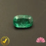 Certified Natural Emerald 4.83 Carat, 5.36 Ratti (असली पन्ना जाम्बिया) Zambian - Image 4