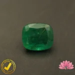 Certified Natural Emerald 5.56 Carat, 6.17 Ratti (असली पन्ना जाम्बिया) Zambian - Image 6
