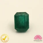Certified Natural Emerald 6.11 Carat, 6.78 Ratti (असली पन्ना जाम्बिया) Zambian - Image 2