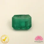 Certified Natural Emerald 3.30 Carat, 3.66 Ratti (असली पन्ना जाम्बिया) Zambian - Image 2