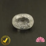 CERTIFIED NATURAL WHITE ZIRCON (सफ़ेद ज़िरकोन) 8.00 Carat, 8.88 Ratti