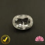 CERTIFIED NATURAL WHITE ZIRCON (सफ़ेद ज़िरकोन) 6.68 Carat, 7.42 Ratti