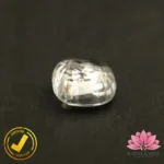 CERTIFIED NATURAL WHITE ZIRCON (सफ़ेद ज़िरकोन) 7.28 Carat, 8.08 Ratti - Image 4