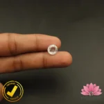 CERTIFIED NATURAL WHITE ZIRCON (सफ़ेद ज़िरकोन) 6.45 Carat, 7.16 Ratti - Image 5