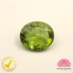 Certified Natural Peridot 8.03 Carat, 8.92 Ratti (नेचुरल पेरिडॉट)