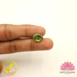 Certified Natural Peridot 7.20 Carat, 8.00 Ratti (नेचुरल पेरिडॉट) - Image 5
