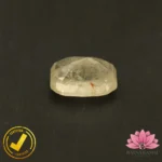 Certified Natural Yellow Sapphire (पुखराज) 6.07 Carat, 6.74 Ratti, Sri Lanka(सीलोन) (Untreated, Unheated) - Image 4