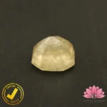 Certified Natural Yellow Sapphire (पुखराज) 6.92 Carat, 7.68 Ratti, Sri Lanka(सीलोन) (Untreated, Unheated) - Image 4
