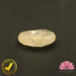 Certified Natural Yellow Sapphire (पुखराज) 6.08 Carat, 6.75 Ratti, Sri Lanka(सीलोन) (Untreated, Unheated) - Image 4