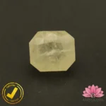 Certified Natural Yellow Sapphire (पुखराज) 7.21 Carat, 8.01 Ratti, Sri Lanka(सीलोन) (Untreated, Unheated)