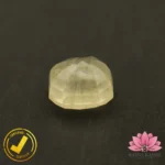 Certified Natural Yellow Sapphire (पुखराज) 7.21 Carat, 8.01 Ratti, Sri Lanka(सीलोन) (Untreated, Unheated) - Image 4