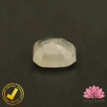 Certified Natural White Sapphire (सफ़ेद पुखराज) 6.86 Carat, 7.62 Ratti, Sri Lanka(सीलोन) (Untreated, Unheated) - Image 4