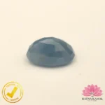 Certified Natural Blue Sapphire (नीलम) 7.08 Carat, 7.86 Ratti, Sri Lanka(सीलोन) (Untreated, Unheated) - Image 4