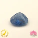 Certified Natural Blue Sapphire (नीलम) 5.24 Carat, 5.82 Ratti, Sri Lanka(सीलोन) (Untreated, Unheated) - Image 4