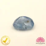 Certified Natural Blue Sapphire (नीलम) 5.36 Carat, 5.96 Ratti, Sri Lanka(सीलोन) (Untreated, Unheated) - Image 4