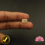 Certified Natural Yellow Sapphire (पुखराज) 6.07 Carat, 6.74 Ratti, Sri Lanka(सीलोन) (Untreated, Unheated) - Image 5