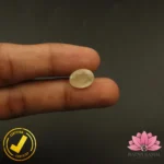 Certified Natural Yellow Sapphire (पुखराज) 6.15 Carat, 6.83 Ratti, Sri Lanka(सीलोन) (Untreated, Unheated) - Image 5
