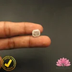 Certified Natural White Sapphire (सफ़ेद पुखराज) 6.86 Carat, 7.62 Ratti, Sri Lanka(सीलोन) (Untreated, Unheated) - Image 5