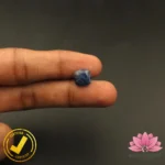 Certified Natural Blue Sapphire (नीलम) 7.35 Carat, 8.16 Ratti, Sri Lanka(सीलोन) (Untreated, Unheated) - Image 5