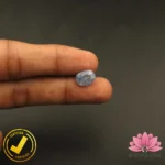 Certified Natural Blue Sapphire (नीलम) 5.36 Carat, 5.96 Ratti, Sri Lanka(सीलोन) (Untreated, Unheated) - Image 5